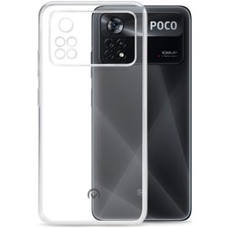 Mobilize Gelly Transparente POCO X4 Pro 5G TPU flexível Capa traseira - Transparente