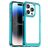 Mobigear Crystal iPhone 15 Pro Max Hardcase Back cover - Trasparente / Turchese