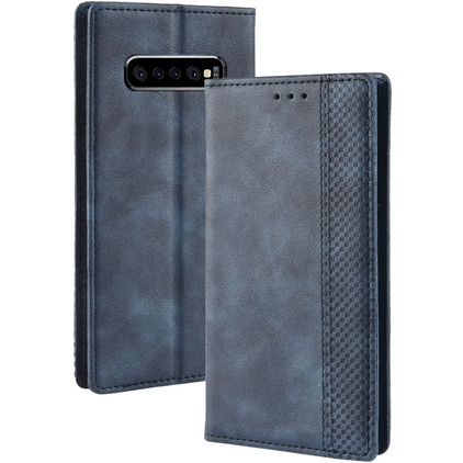 Mobigear Sensation Samsung Galaxy S10 Plus Funda tipo libro Cartera - Azul