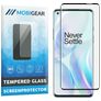 Mobigear Curved OnePlus 8 Cristal templado Protector de pantalla - Compatible con fundas - Negro