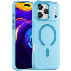 Mobigear Shockproof iPhone 17 Pro Max MagSafe Hard Case Back cover - Blue