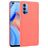 Mobigear Croco OPPO Reno 4 Hard Case Back cover - Red