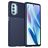 Mobigear Groove Motorola Moto G51 5G Fleksibel TPU Bagsidecover - Blå