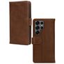 Mobilize Wallet Samsung Galaxy S26 Ultra Vera pelle Cover a libro portafoglio - Marrone