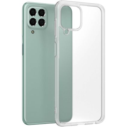 Mobigear Shockproof Clear Samsung Galaxy M33 Hard Case Back cover - Clear
