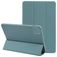 Mobigear Tri-Fold Gel iPad Air 11 Inch (2025) TPU / Leatherette Wallet case - Green