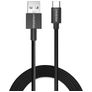 Mobilize USB-A til USB-C Kabel 1 m - Sort