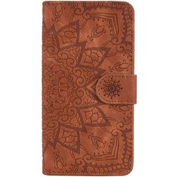 Mobigear Mandala iPhone 11 Pro Wallet case - Brown