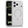 Mobigear Shockproof Grip iPhone 17 Pro MagSafe Hard Case Back cover - White