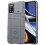 Mobigear Rugged Shield POCO X4 Pro 5G Flexible TPU Back cover Shockproof - Grey