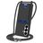 Mobigear Lanyard Card Samsung Galaxy S26 Plus Silicone Case with lanyard and Card Holder - Black