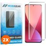 Mobigear Premium Xiaomi 12 Cristal templado Protector de pantalla - Compatible con fundas - Negro (pack de 2)