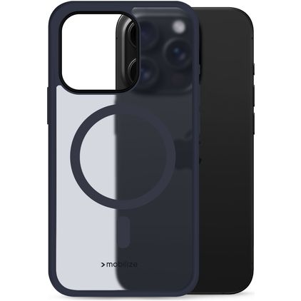 Mobilize Hybrid Pro iPhone 16 Pro MagSafe Fodral Hårdplast Skal Stötsäkert - Blå