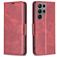 Mobigear Excellent Samsung Galaxy S25 Ultra Wallet case - Red