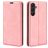 Mobigear Retro Slim Samsung Galaxy A26 Etui z klapką typu portfel - Różowy