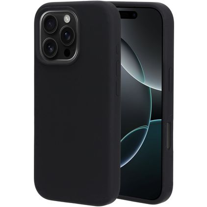 Mobiparts iPhone 16 Pro Silikon Skal - Svart