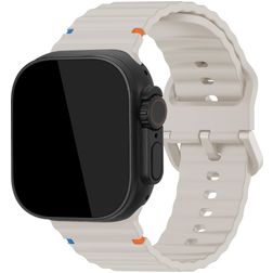 Mobilize Buckle Bracelete Silicone Fivela para Apple Watch - 49/46/45/44 mm - Luz das estrelas