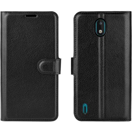 Mobigear Classic Nokia 1.3 Pungetui med Seddelrum - Sort
