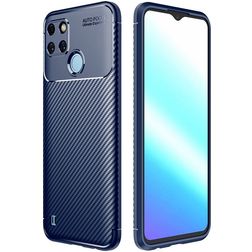 Mobigear Racing Realme C25Y Flexibel TPU Skal - Blå