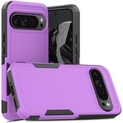 Mobigear Heavy Armor Google Pixel 9 Pro XL Plástico rígido Capa traseira Antichoque - Roxo