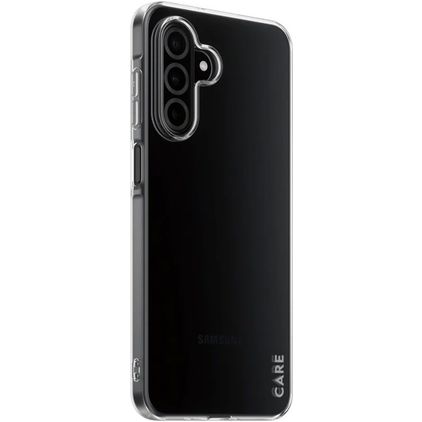 CARE by PanzerGlass Fashionable Transparent Samsung Galaxy A17 Silikon Skal - Transparent