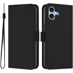Mobigear Urban Wallet iPhone 16 Plus Funda tipo libro Cartera - Negro