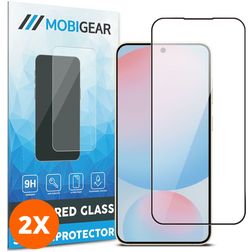 Mobigear Premium Samsung Galaxy S24 FE Vidro temperado Película de ecrã - Compatível com capas (Pack de 2)