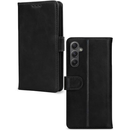 Mobilize Wallet Samsung Galaxy A34 Genuine Leather Wallet case - Black
