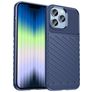 Mobigear Groove iPhone 14 Plus TPU flexible Carcasa - Azul