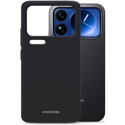 Mobilize Rubber Gelly Xiaomi 17 Pro Max TPU flessibile Back cover - Nero