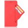 Mobigear Slide Wallet Nokia 7.2 Capa livro Carteira - Vermelho