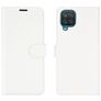 Mobigear Classic Samsung Galaxy A12 Wallet case - White