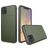Mobigear Card iPhone 11 Hard Case Back cover Shockproof with Card Holder - Army Green