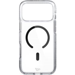 Tech21 EvoCrystal Läpinäkyvä iPhone 18 Pro Max MagSafe Kova Suojakuori - Läpinäkyvä
