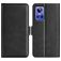Mobigear Slim Magnet Realme GT Neo 3 Pungetui med Seddelrum - Sort