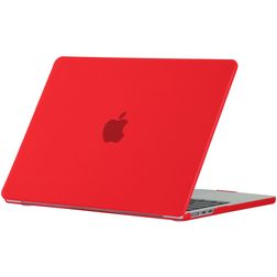 Mobigear Matte MacBook Air 13 Inch (2022-2026) Hardshell MacBook Case - Red - Model A2681 / A3113 / A3240 / A3449