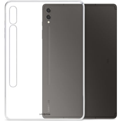 Mobilize Gelly Samsung Galaxy Tab S9 Plus Joustava TPU Suojakuori - Läpinäkyvä