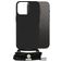 Mobilize Lanyard Gelly iPhone 14 Pro Flexible TPU Case with lanyard - Black