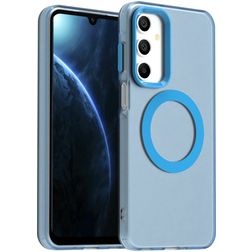 Mobigear Shockproof Samsung Galaxy A16 MagSafe Hardcase Back cover - Blu