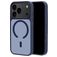 Mobiparts Hardcover iPhone 18 Pro MagSafe Funda Plástico rígido Carcasa - Satin Blue