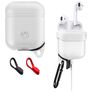 Mobigear Apple AirPods 2 Suojakotelo Joustava Silikoni - Valkoinen