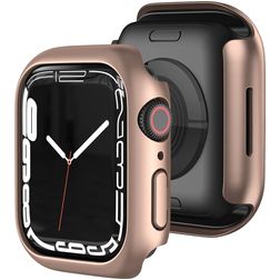 Mobigear Colors Slim Etui Hardcase do Apple Watch - 45 mm - Różowe złoto
