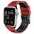 Mobigear Aero Armor Silikone Apple Watch Urrem Spændelås - 49/46/45/44 mm - Rød / Sort