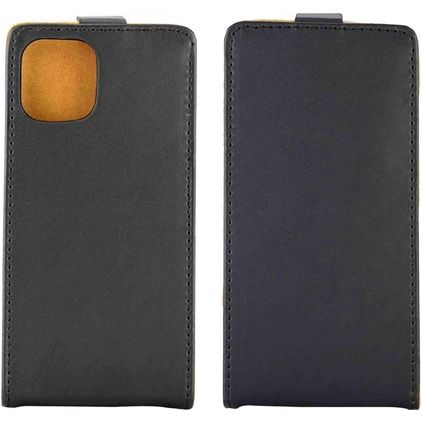 Mobigear Business iPhone 12 Mini Flipfodral - Svart