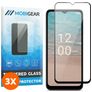 Mobigear Premium Nokia G22 Cristal templado Protector de pantalla - Compatible con fundas - Negro (pack de 3)