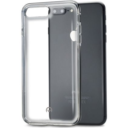 Mobilize Gelly Plus iPhone 7 Plus Flexibel TPU Skal - Transparent / Svart