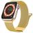 Mobigear Luxury Loop Milanolaisranneke Apple Watch Ranneke Magneettilukko - 49/46/45/44 mm - Kulta