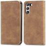 Mobigear Retro Slim Samsung Galaxy S21 FE Wallet case - Brown