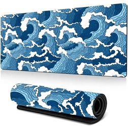 Mobigear Anti-Slip Mouse Mat - 40 x 90 cm - Abstract Fluid 27