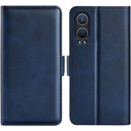 Mobigear Slim Magnet OnePlus Nord CE 4 Lite Wallet case - Dark Blue